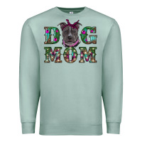 Seafoam Christmas dog mom pitbull Premium Sweatshirt - RanaPortraitStore
