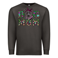 Smoke Christmas dog mom pitbull Premium Sweatshirt - RanaPortraitStore
