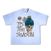 Grape Ice skull tis the season winter Urban Heavy Tee - FaDigitalArtStudio