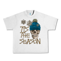Lunar Rock skull tis the season winter Urban Heavy Tee - FaDigitalArtStudio