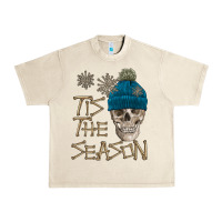 Sandshell skull tis the season winter Urban Heavy Tee - FaDigitalArtStudio