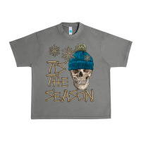 Tornado skull tis the season winter Urban Heavy Tee - FaDigitalArtStudio