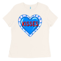 Bone valentine's day hearts Ladies Tee - FaDigitalArtStudio