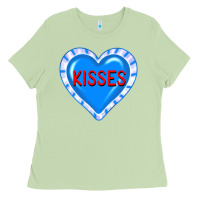 Matcha valentine's day hearts Ladies Tee - FaDigitalArtStudio