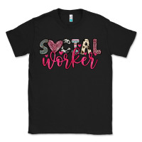 Black social worker Classic Tee - OliviaCreatesArt