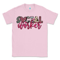 Bubblegum Pink social worker Classic Tee - OliviaCreatesArt