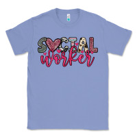 Colony Blue social worker Classic Tee - OliviaCreatesArt
