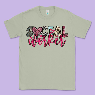 Social Worker Classic Tee Designed By Oliviacreatesart