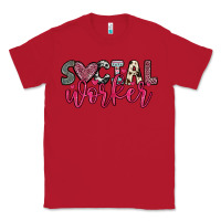 Red social worker Classic Tee - OliviaCreatesArt