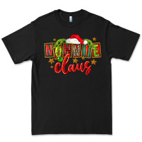 Black christmas nonnie claus Premium Tee - FaDigitalArtStudio