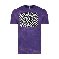 Cloud Purple zebra background Vintage Tee - RanaPortraitStore