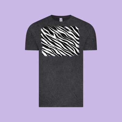 Zebra Background Vintage Tee Designed By Ranaportraitstore