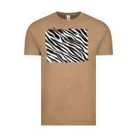 Vintage Coffee zebra background Vintage Tee - RanaPortraitStore