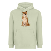 Matcha shiba inu Heavyweight Hoodie - RanaPortraitStore