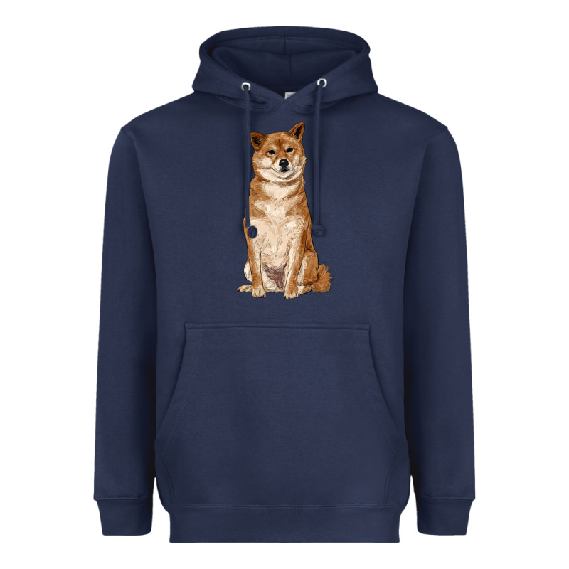 Shiba Inu Heavyweight Hoodie by RanaPortraitStore | Teevron