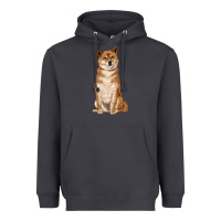 Smoke shiba inu Heavyweight Hoodie - RanaPortraitStore