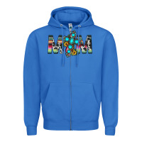 True Royal mom cross Zipper Hoodie - JahusDesignShop