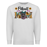 Dove Grey western pitbull mom Premium Sweatshirt - RanaPortraitStore