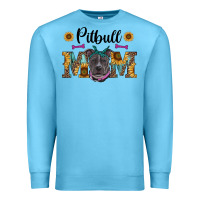 Ocean Blue western pitbull mom Premium Sweatshirt - RanaPortraitStore