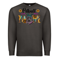 Smoke western pitbull mom Premium Sweatshirt - RanaPortraitStore