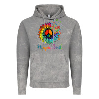 Cloud Rock daisy peace sign hippie soul retro hippie flower lovers t shirt Vintage Hoodie - baoMotion