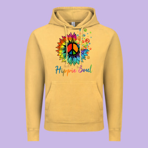 Daisy Peace Sign Hippie Soul Retro Hippie Flower Lovers T Shirt Vintage Hoodie Designed By Baomotion
