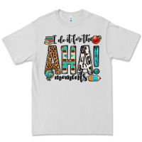 Dove Grey i do it for the aha moments teacher Premium Tee - OliviaCreatesArt
