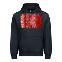 Navy Valentine's Day Brushstrokes Urban Hoodie - RanaPortraitStore