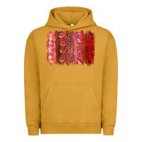 Pigment Peanut Butter Valentine's Day Brushstrokes Urban Hoodie - RanaPortraitStore