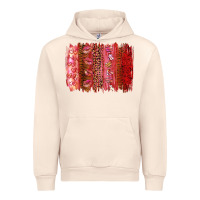 Sandshell Valentine's Day Brushstrokes Urban Hoodie - RanaPortraitStore