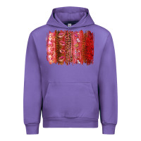 Tulip Valentine's Day Brushstrokes Urban Hoodie - RanaPortraitStore