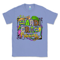Colony Blue mardi gras princess Classic Tee - OliviaCreatesArt