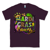 Plum mardi gras princess Classic Tee - OliviaCreatesArt