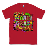 Red mardi gras princess Classic Tee - OliviaCreatesArt