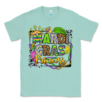 Seafoam mardi gras princess Classic Tee - OliviaCreatesArt