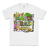 White mardi gras princess Classic Tee - OliviaCreatesArt
