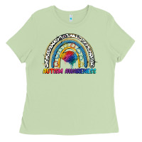 Matcha Autism Awareness rainbow Ladies Tee - FaDigitalArtStudio