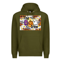 Army Green The boo crew Premium Hoodie - Artiststas