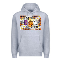 Heather Grey The boo crew Premium Hoodie - Artiststas