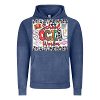 Vintage Denim School Social Worker Vintage Hoodie - CowhideDigitalArt