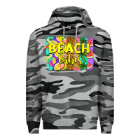 Slate Camo beach vibes summer brushstroke Premium Hoodie - Jasminsmagicworld