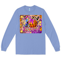 Colony Blue 1st Halloween Long Sleeve Tee - CowhideDigitalArt