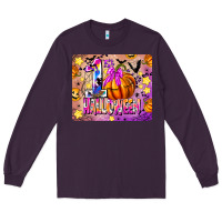 Plum 1st Halloween Long Sleeve Tee - CowhideDigitalArt