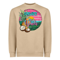 Mushroom somewhere on a beach Heavyweight Sweatshirt - JahusDesignShop