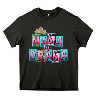 Asphalt Mama of Drama Mother's Day Heavy Core Tee - CowGirlArtShop
