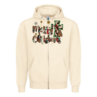 Merry Christmas Zipper Hoodie | Teevron