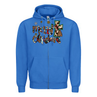 True Royal merry christmas Zipper Hoodie - JahusDesignShop