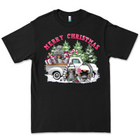 Black merry christmas gnomies Premium Tee - FaDigitalArtStudio