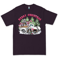 Plum merry christmas gnomies Premium Tee - FaDigitalArtStudio