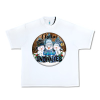 Chillin With My Snowmies Urban Heavy Tee | Teevron